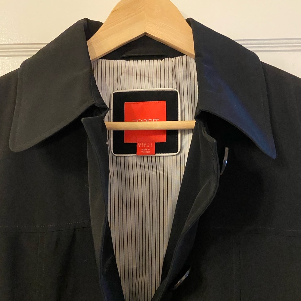 Black Esprit Rain Jacket - image 1